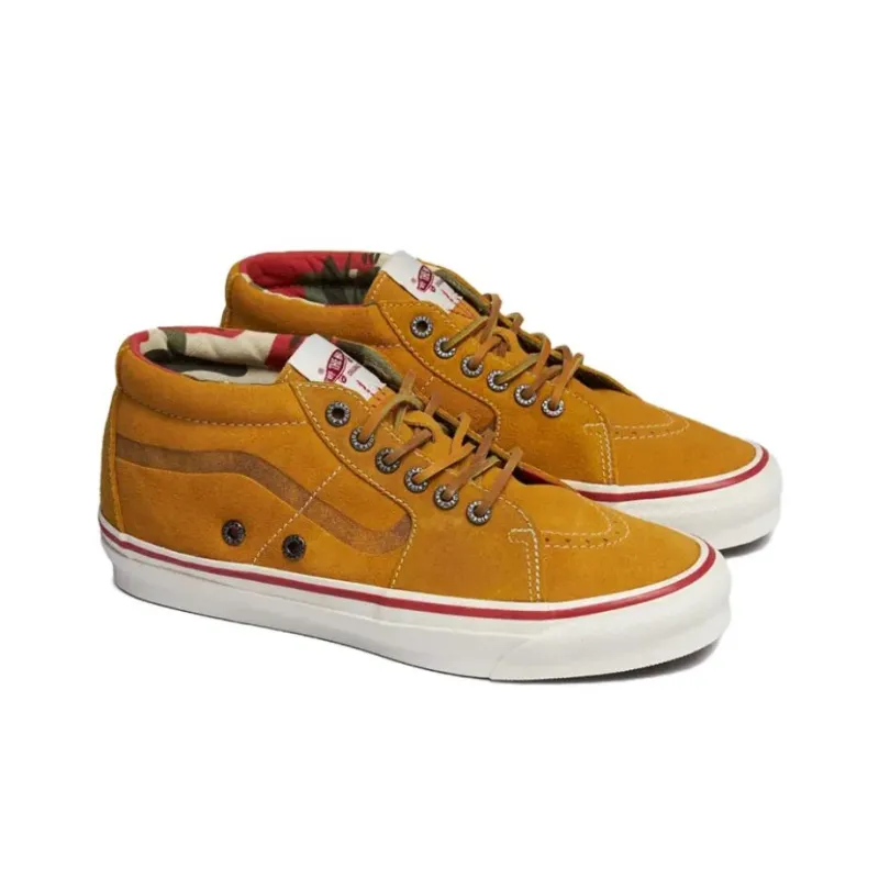 Vans X Nigel Cabourn Og Sk8 mid Lx 'Tan'-2