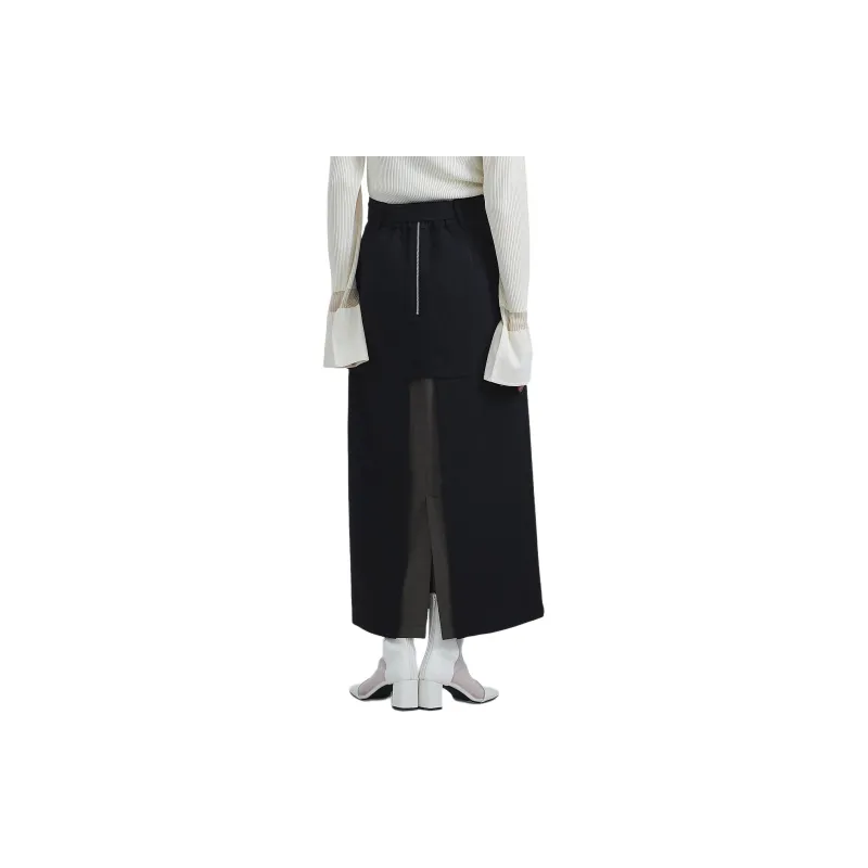 UNITED TOKYO SS24 Casual Long Skirts Women's Black-1