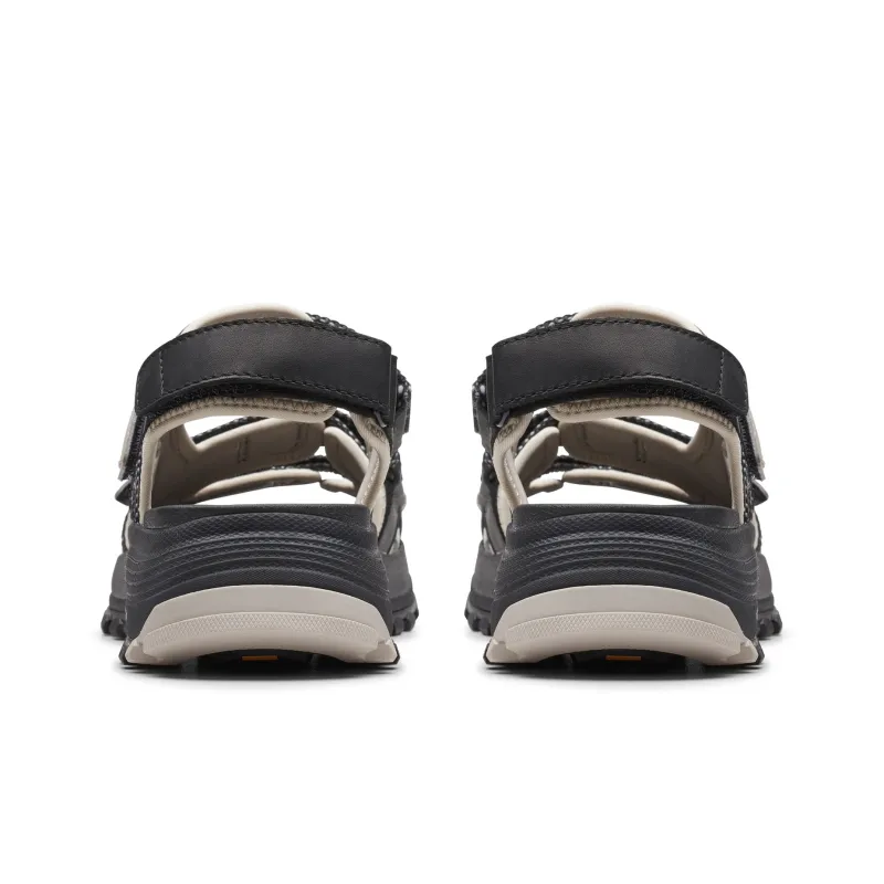 Clarks Beach Sandals Women's Black-3