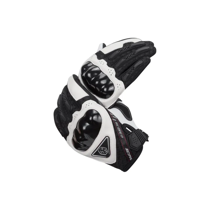 SCOYCO Motorcycle Glove Hands Unisex Elbow Protector Motorcycle Gloves-32