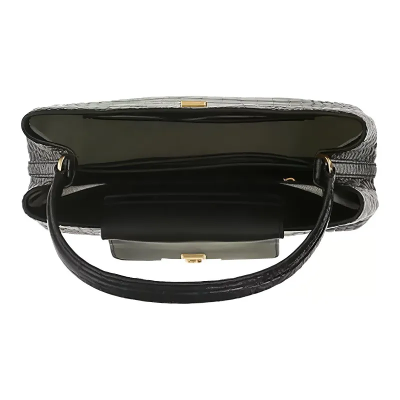 TORY BURCH Cow Leather Handbag, Shoulder Bag, Crossbody Bag Tubas Women's Black-4