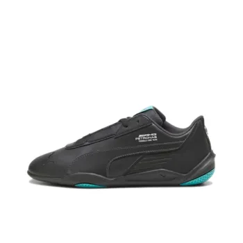 PUMA Mercedes F1 Shock Absorbers With Slip Resistant Features Low Top Training Shoes Unisex Black
