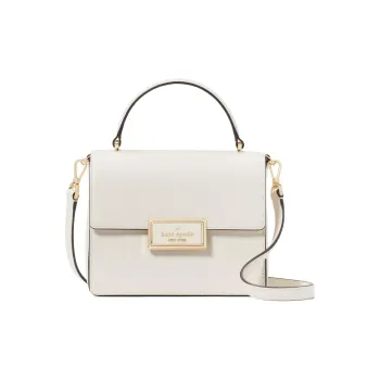 Kate Spade Smooth Leather Handbag Shoulder Bag Crossbody Bag Women's Egg White Crispy Skin