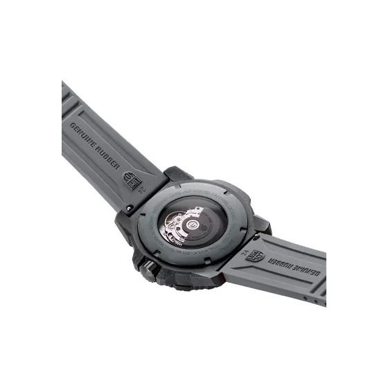 LUMINOX Automatic Mechanical Movement Men's Watches Watch 45mm Black Dial CARBONOX™ Watch Case Rubber Strap-2