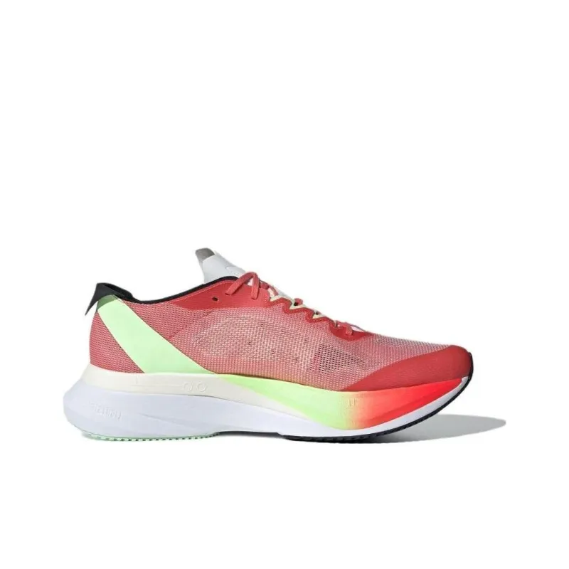 Adidas Adizero Boston 12 'Red Neon Yellow'-1