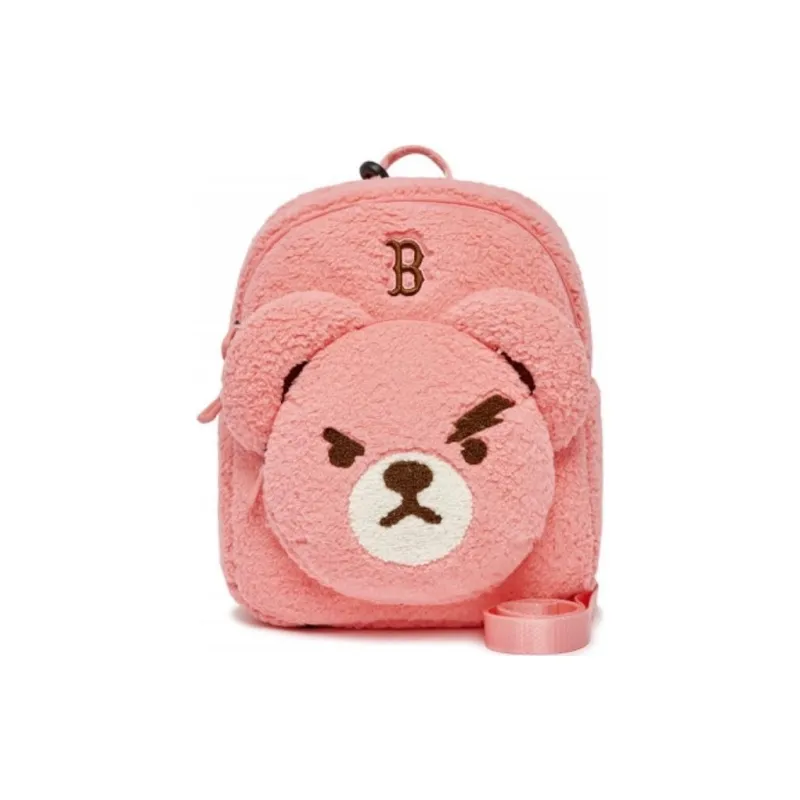 MLB Polyester Backpack Regular Women's Coral-0
