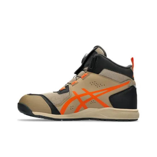 Asics Winjob Outdoor Performance Shoes Men High-Top Dark Khaki