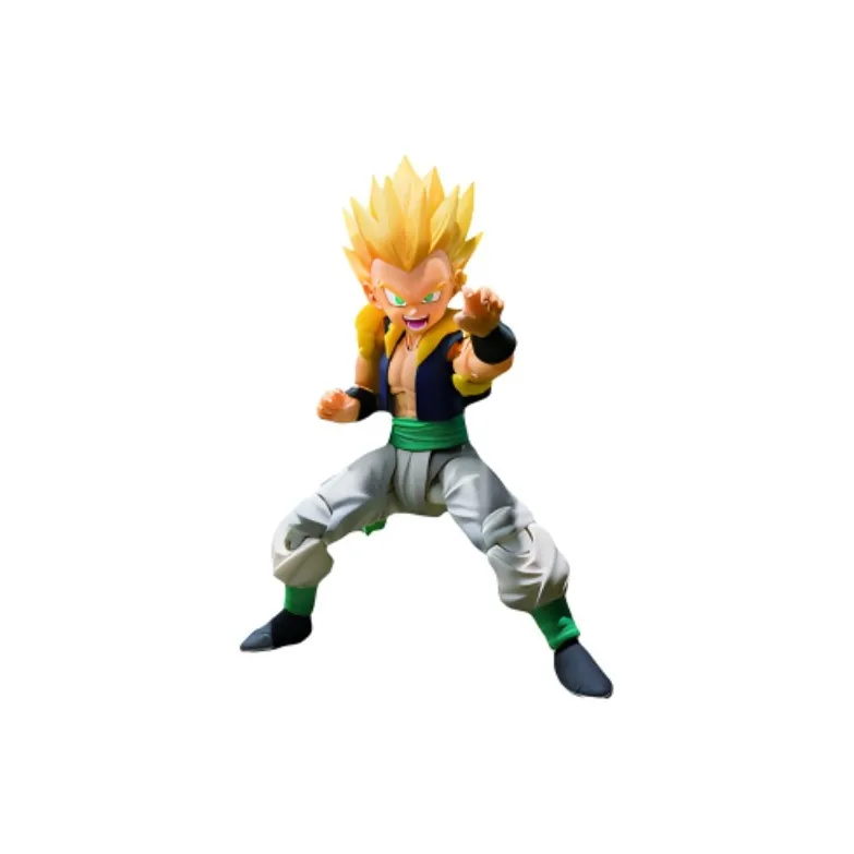 BANDAI Gotenks Bandai S.H.Figuarts Super Saiyan Action Figure Scale Figures 13cm-3