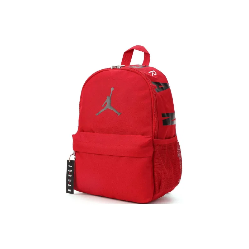 Jordan Polyester Backpack Small Size Unisex Red-1
