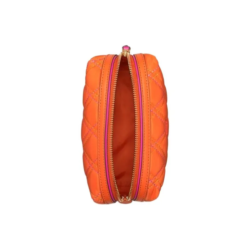 TORY BURCH Perry Nylon Makeup Bag Women's Orange-2