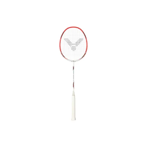 VICTOR Raid Collection TK RYUGA CLS Badminton Rackets Offensive Hard Head Advanced Level Unisex 4U/3U Flame Red