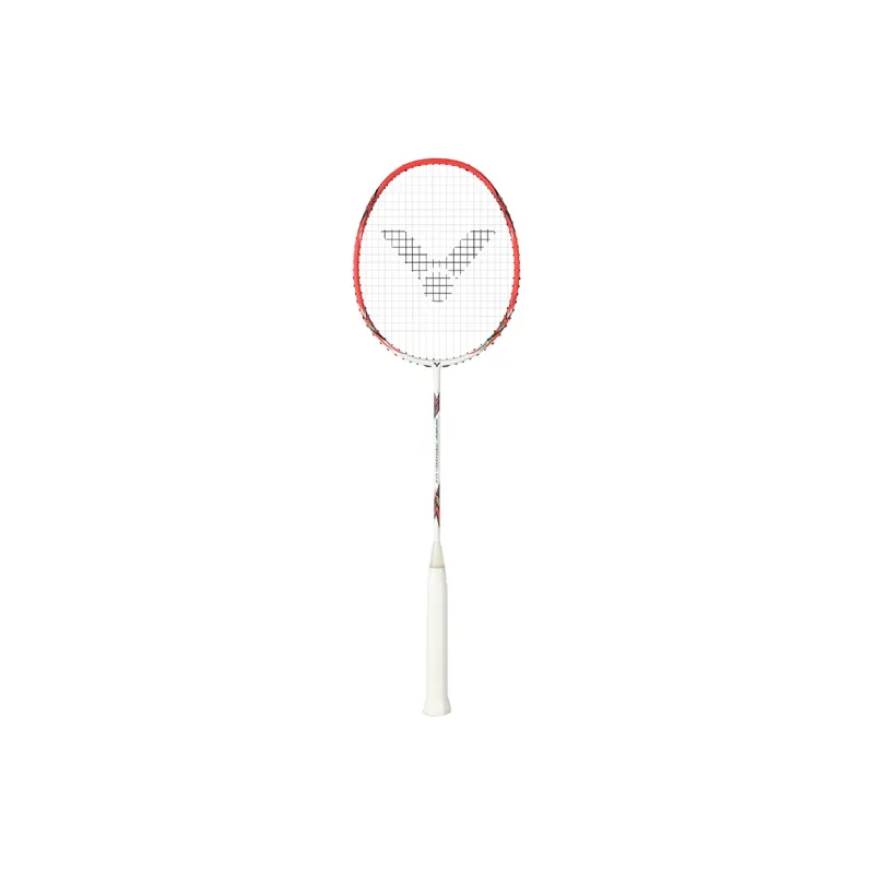 VICTOR Raid Collection TK RYUGA CLS Badminton Rackets Offensive Hard Head Advanced Level Unisex 4U/3U Flame Red-0