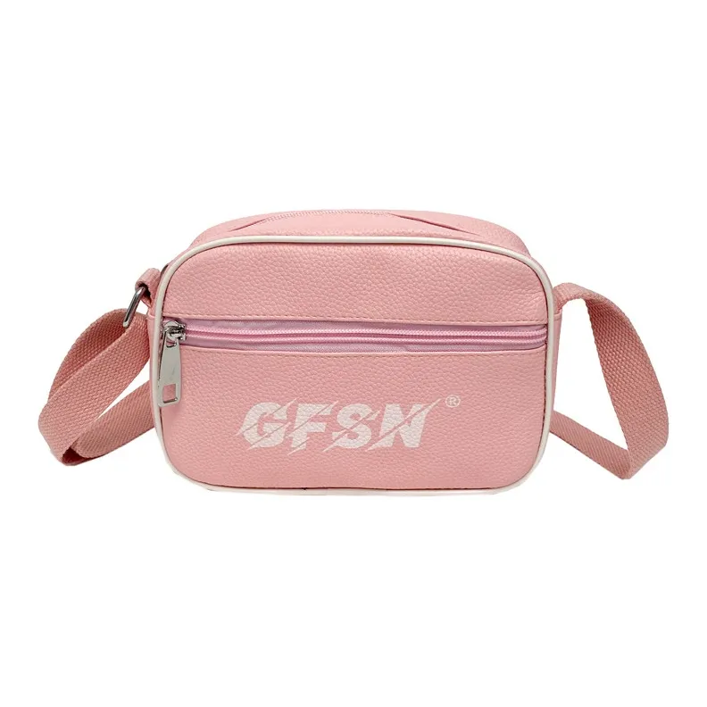 MingLu Pu Polyester Travel Bag, Shoulder Bag, Crossbody Bag Regular Unisex Green, Pink, Blue, Black-7