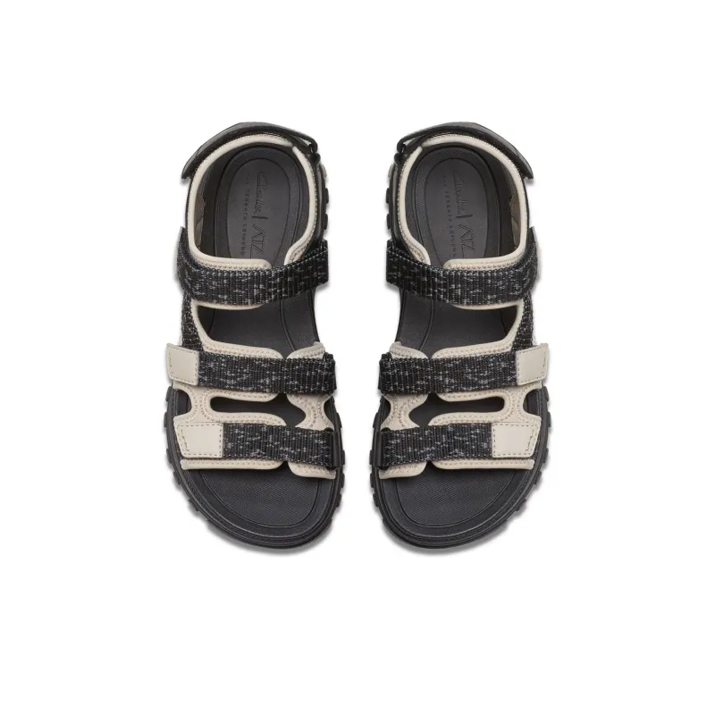 Clarks Beach Sandals Women's Black-2