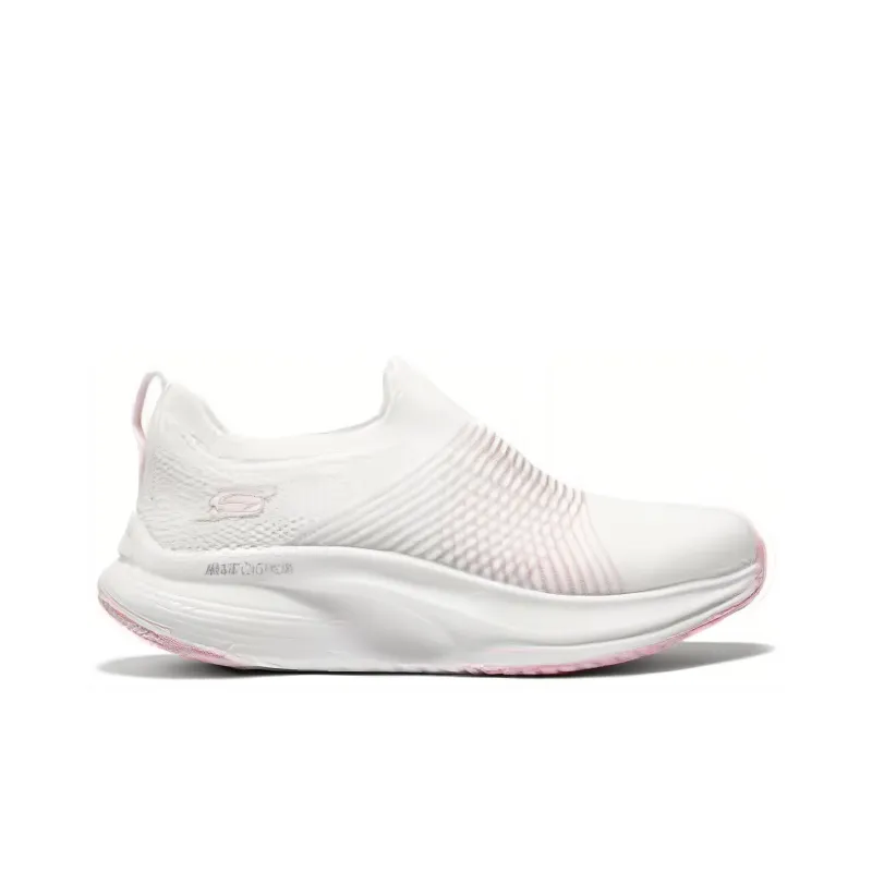 Skechers Anti Slip And Wear Resistant Rebound Low Top Casual Shoes Women's White Pink-1