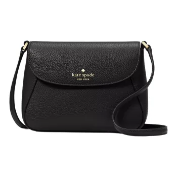 Kate Spade Pebble Leather Shoulder Bag, Crossbody Bag Mini Women's Black