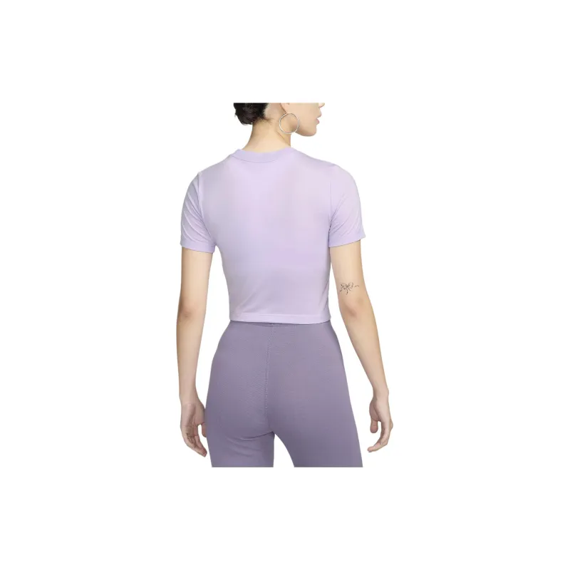 Nike Sportswear Essentials Series T Shirt Women's Light Purple-1