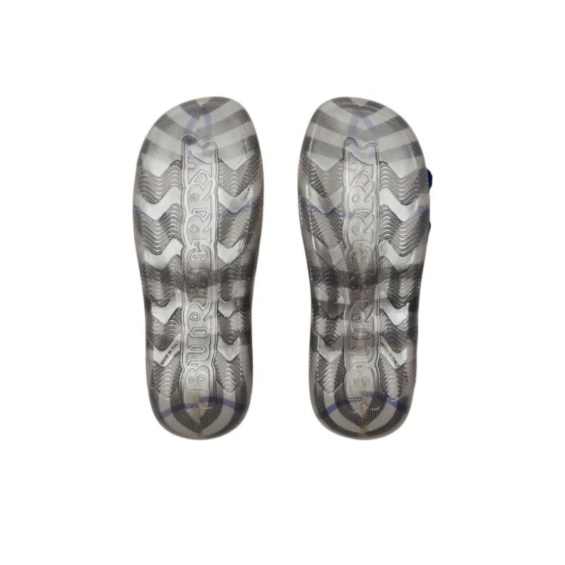 Burberry Stingray Checked-lining Slippers-5
