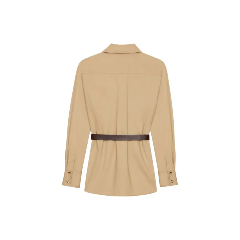 SAINT LAURENT Straight point Collar Shirt-1