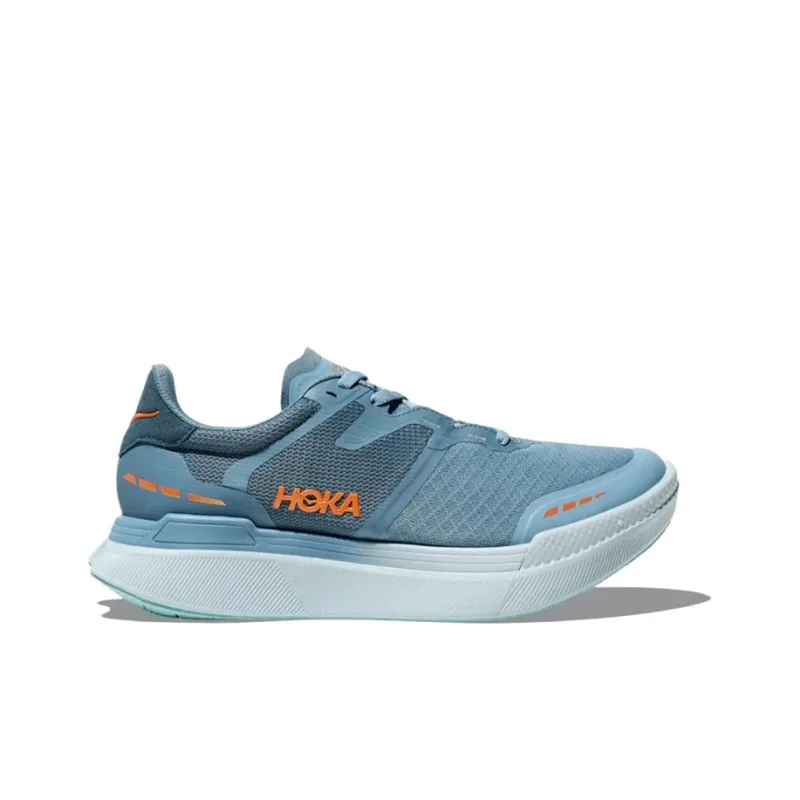 HOKA ONE ONE Transport Slip Resistant Low Top Running Shoes Men's Blue-1