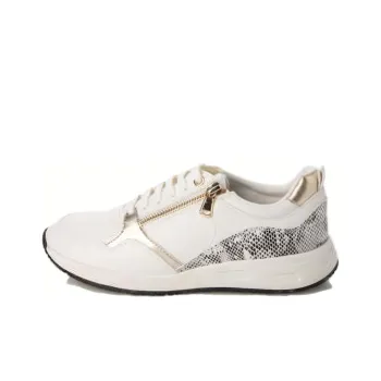 GEOX Low Top Casual Shoes Women's White Gold