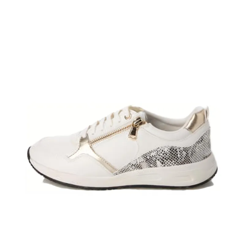 GEOX Low Top Casual Shoes Women's White Gold-0