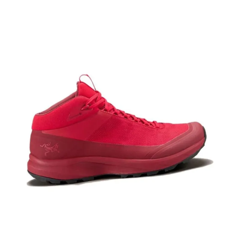 Arcteryx Aerios Mid Gt Cushioning Wear Resistant Mid Top Hiking Shoes Unisex Red-2