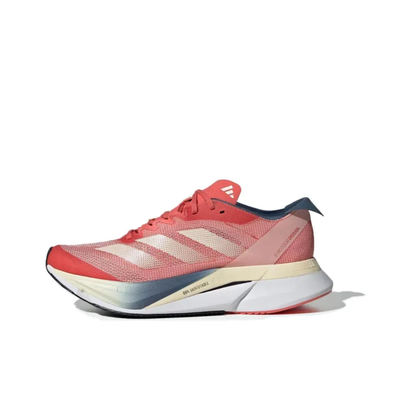 Adidas Adizero Boston 12 Boston Marathon Preloved Scarlet Wonder White Preloved Ink Women's-0