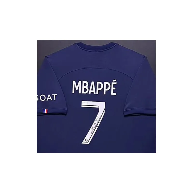 Huayitaojin Jersey Panini Officially Licensed Company Certificate Framed 103x73cm Men's Football Fan Gear-2