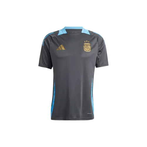 Adidas Argentina Team Soccer Jerseys Men Carbon Black