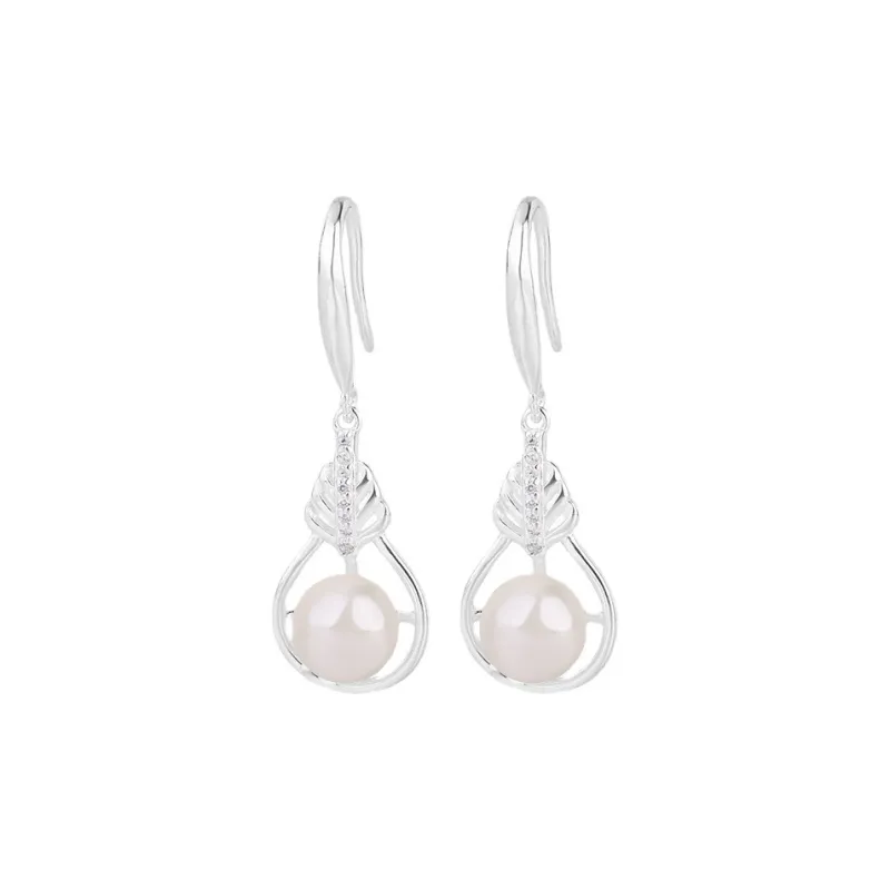 U state Sterling Silver 990 Earrings Women's-0