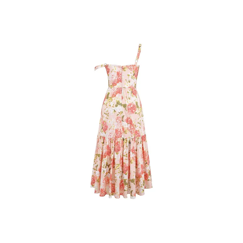 HOUSE OF CB ELIA Slip Dress Women's PINK PEONY-1