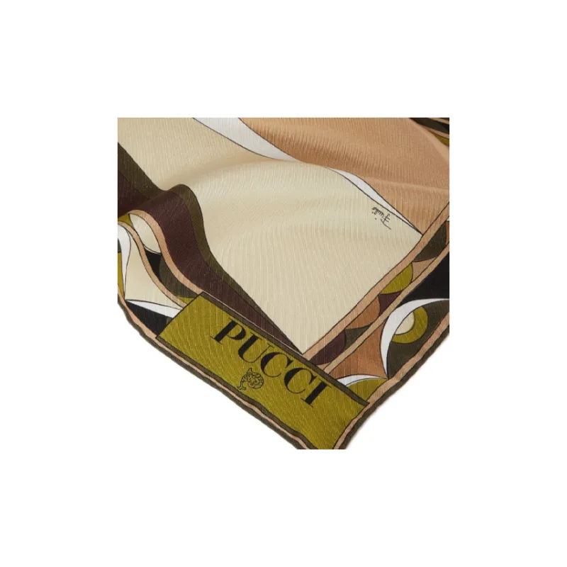 EMILIO PUCCI Stella print Silk Scarf-2