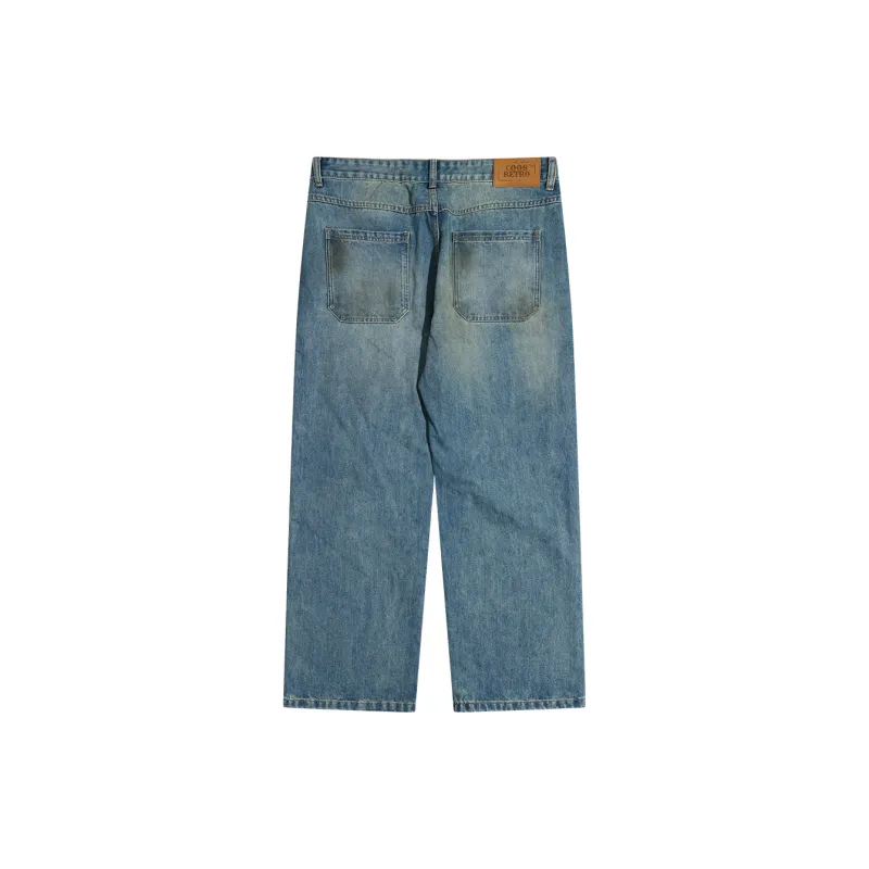 CoosRetro Jeans Unisex Blue-1