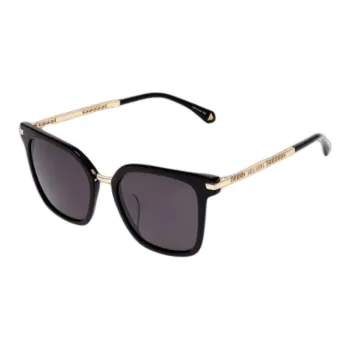 VEDI VERO Polyamide Square Sunglasses Unisex Black