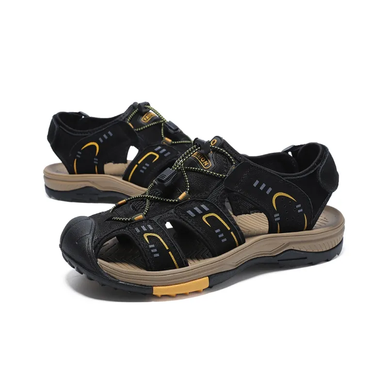 Season Ram River Trekking Shoes Men Black/Light Brown/Dark Brown-5