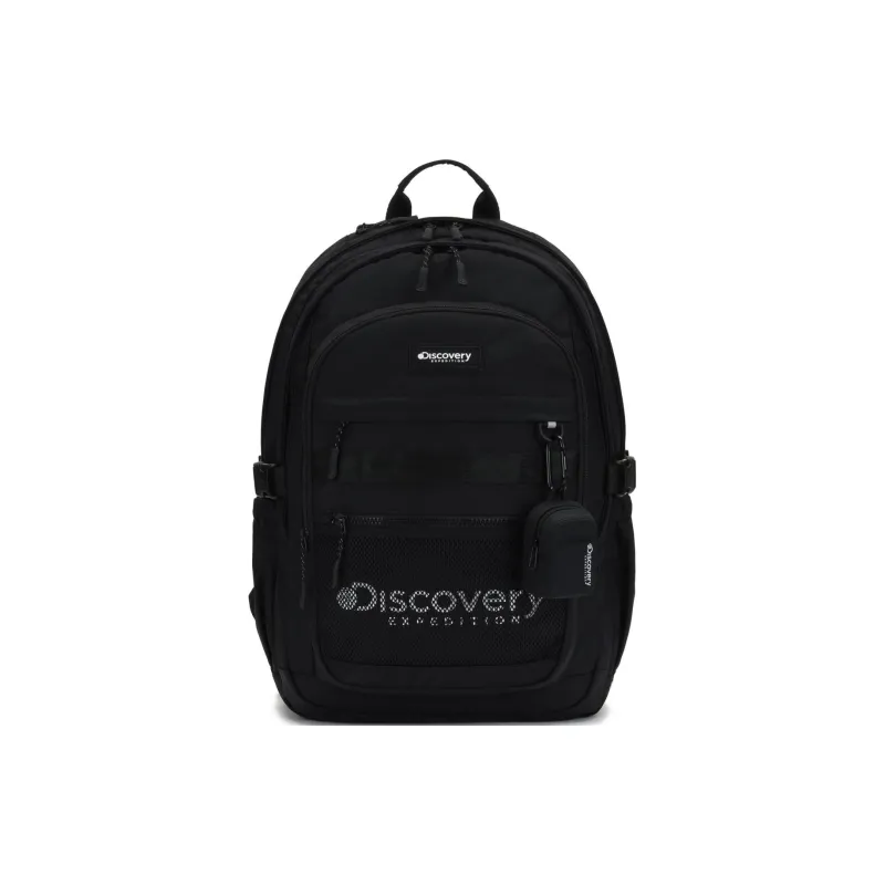 Discovery Expedition Nylon Backpack Unisex Black-0