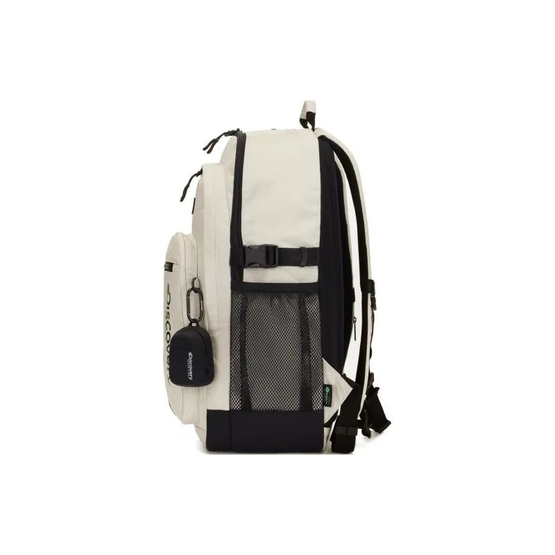 Discovery Expedition Nylon Backpack Unisex Beige-2