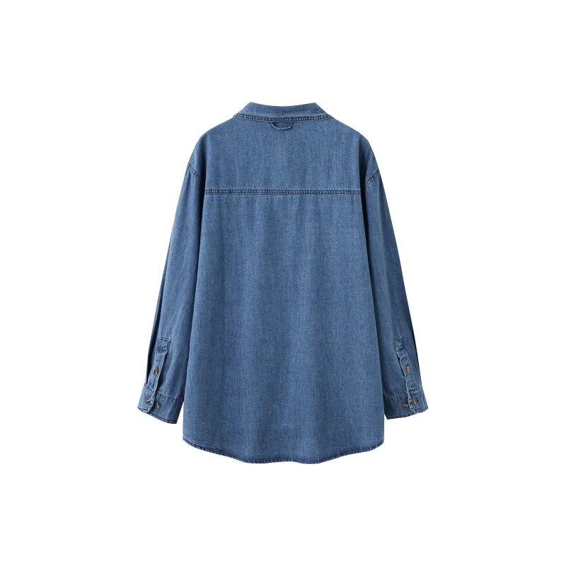 DonnaZilan Shirt Women's Dark Blue-1