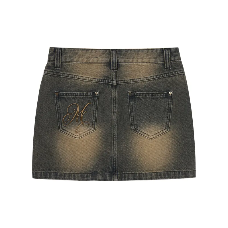 I'M ONE Denim Short Skirts Women's-1