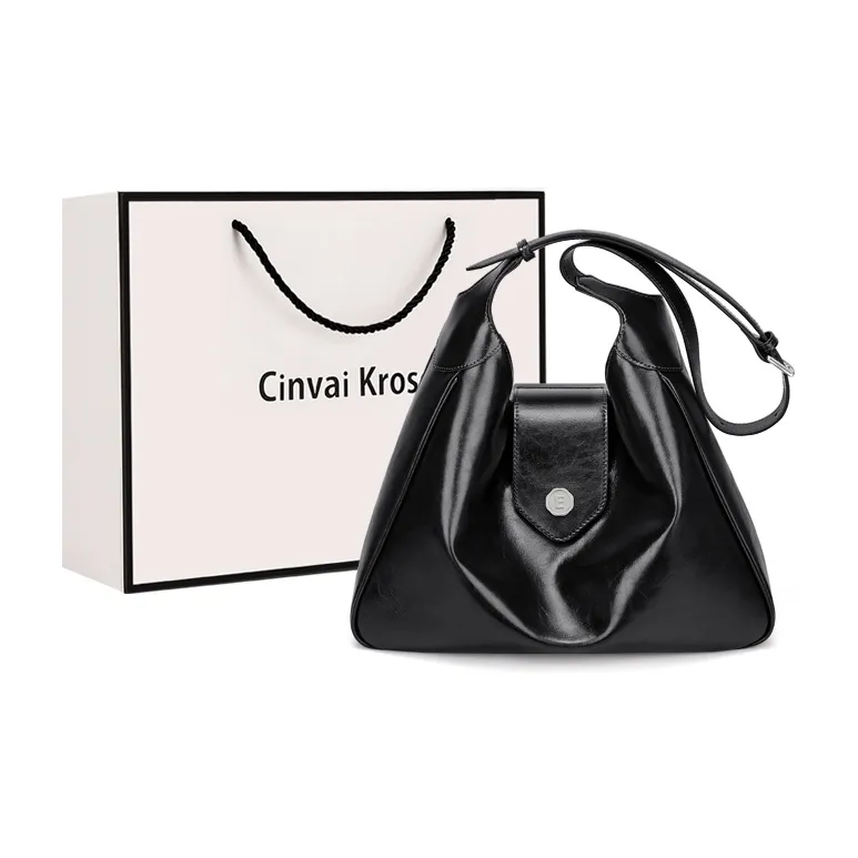 Simvay Clos Synthetic Leather Shoulder Bag Crossbody Bag Tote Bag Large Bag Large Size Women's-7