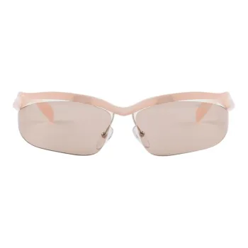 PRADA Pr A25S Geometric Frame Sunglasses