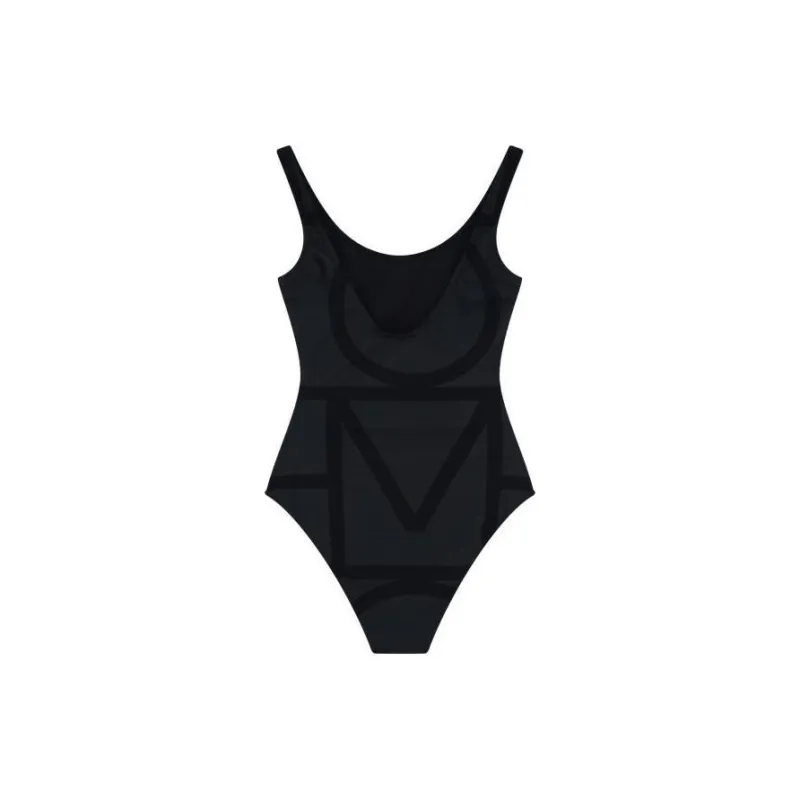 TOTEME Sleeveless Crewneck Swimsuit-1