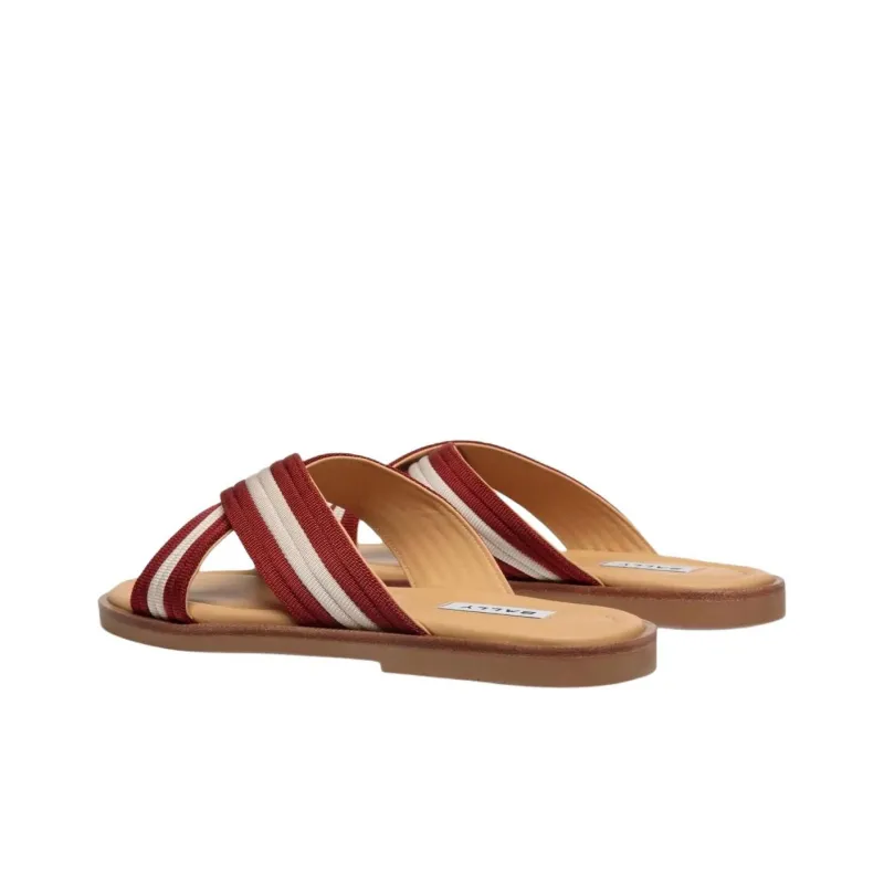 BALLY Glide Crossover-strap Sandals-3