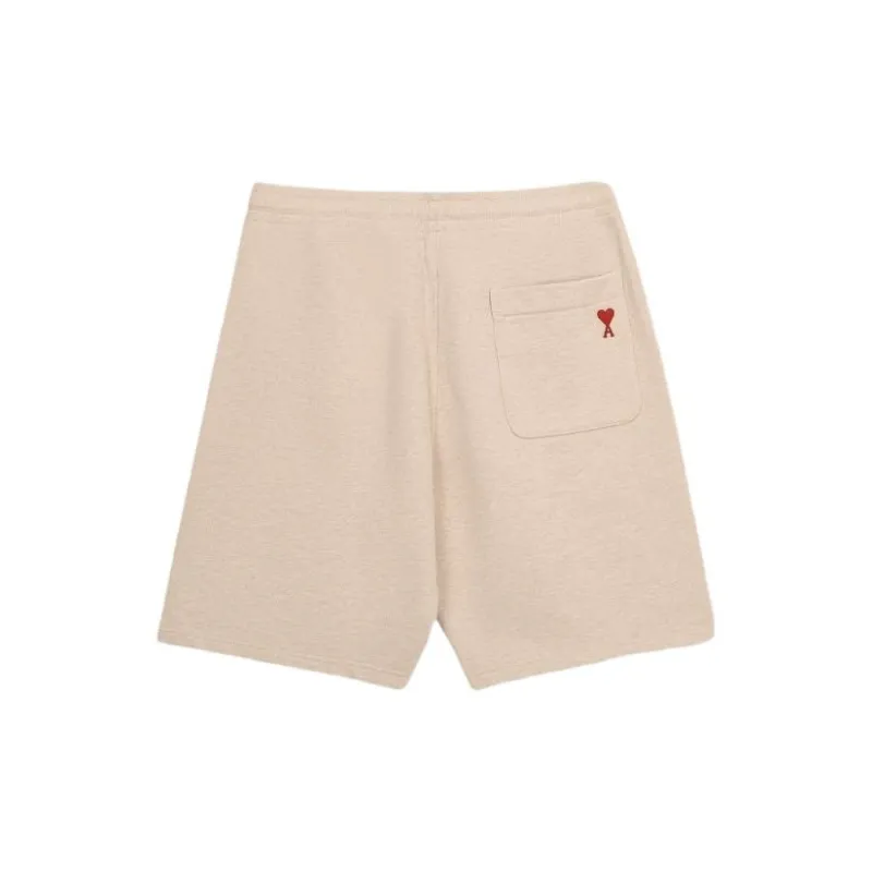 AMIPARIS Alexandre Mattiussi Logo Embroidered Drawstring Knitted Shorts-1