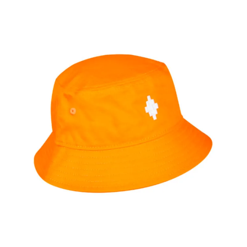 Marcelo Burlon Logo embroidered Cotton Sun Hat-1