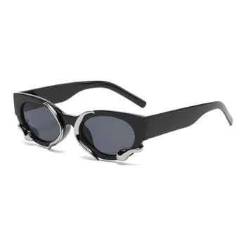 LILY&LOTTY Plastic Oval Sunglasses Unisex