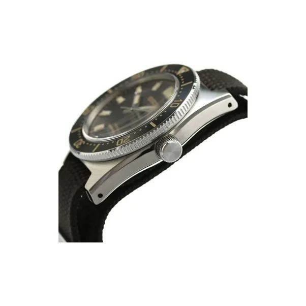 SEIKO Prospe Collection Automatic Mechanical Movement Nylon Strap Watch Men's Watch Black Dial-1
