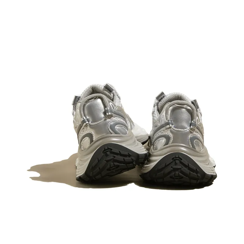 SNOWELF Breathable Lightweight Height Increasing Low-Top Chunky Sneakers Women's-7