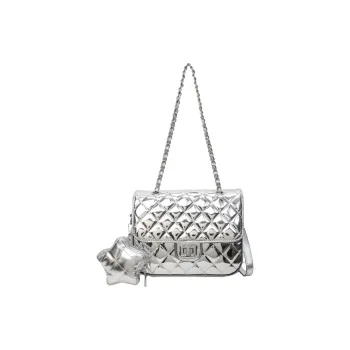 Bywhich PU Backpack Regular Women's Silver